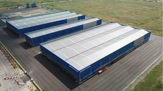 에디슨모터스 군산공장 전경. 에디슨모터스 제공